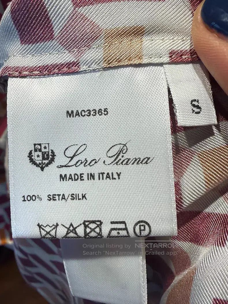 Loro Piana Loro Piana Silk shirt Size S / US 4 / IT 40 - 3 Thumbnail