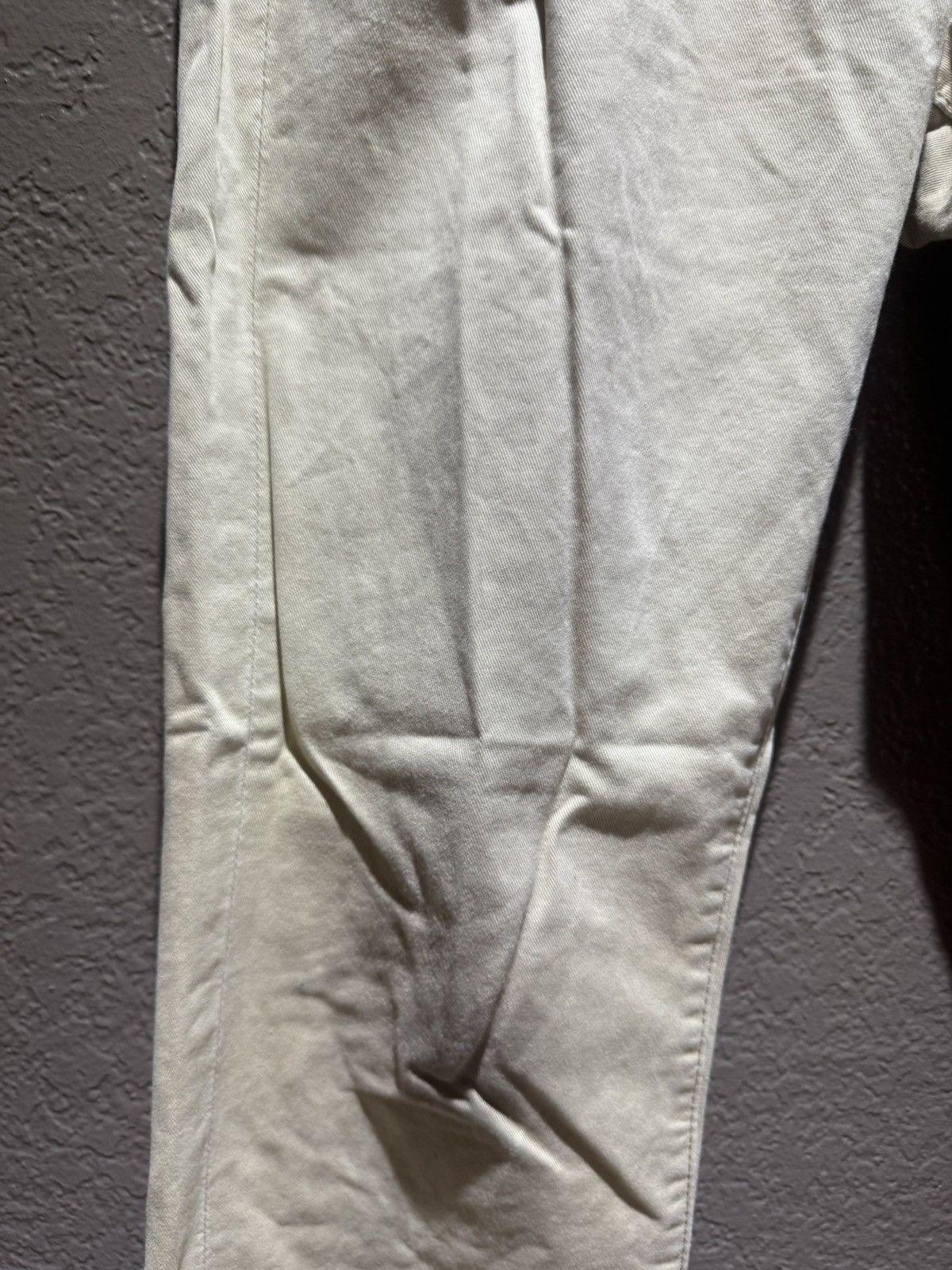 Abercrombie & Fitch 2000s Abercrombie & Fitch Tan Khaki Beige Pants 31W / 30L Size US 30 / EU 46 - 15 Thumbnail