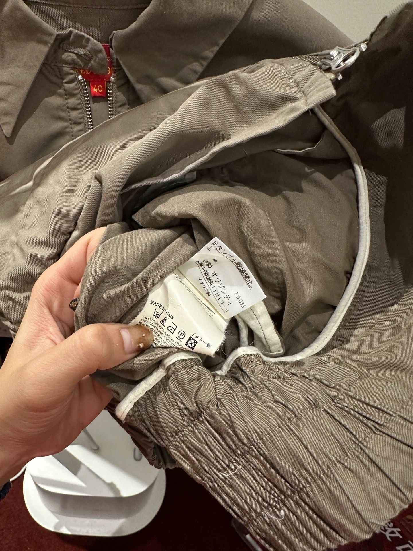 Vivienne Westwood Vivienne Westwood Khaki Oversized 3/4 Sleeve Jacket Size S / US 4 / IT 40 - 7 Thumbnail