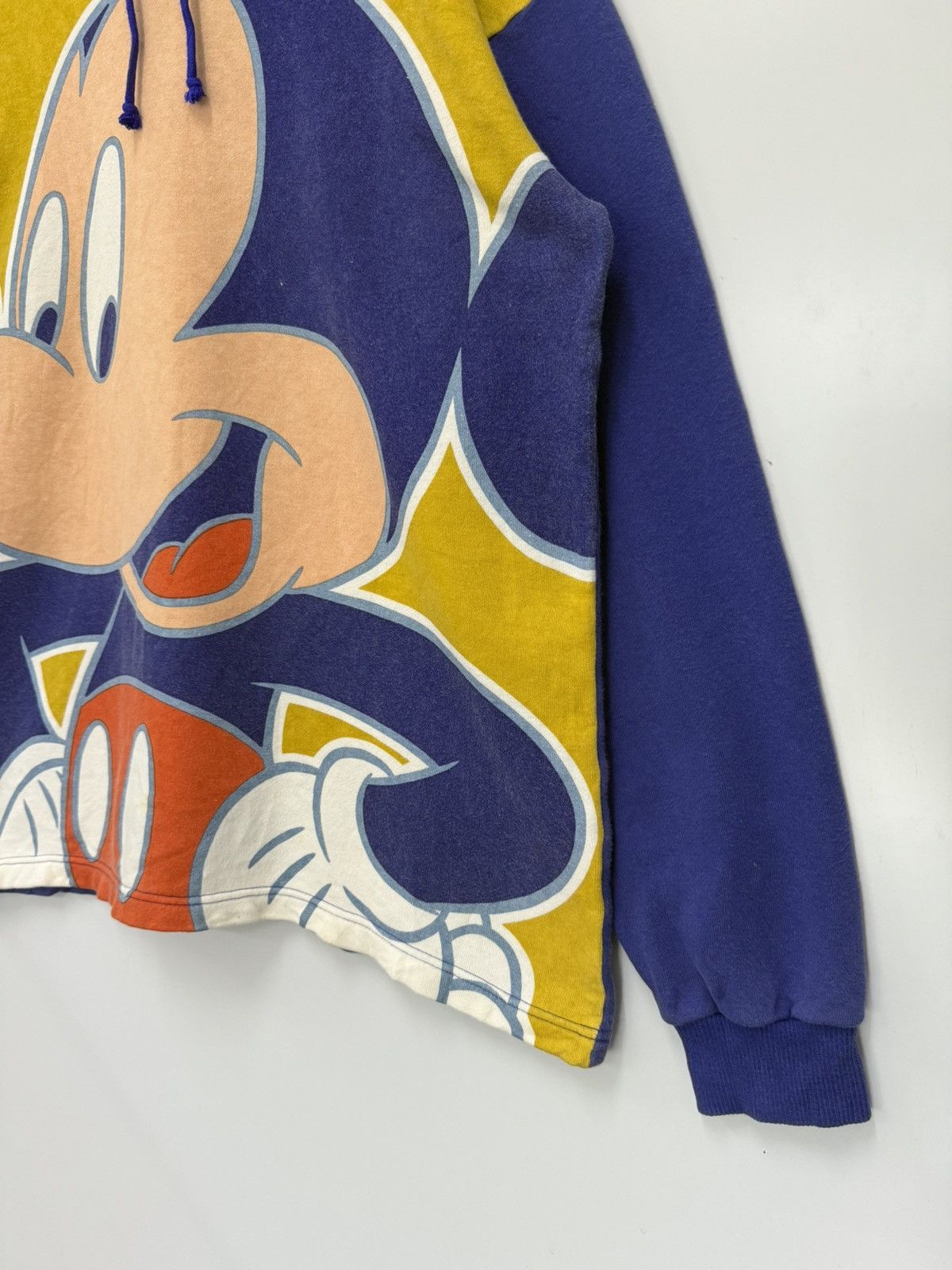 Disney 🔥 Vintage Mickey Full Printed by DisneyLand Sweatshirt - L Size US M / EU 48-50 / 2 - 2 Thumbnail