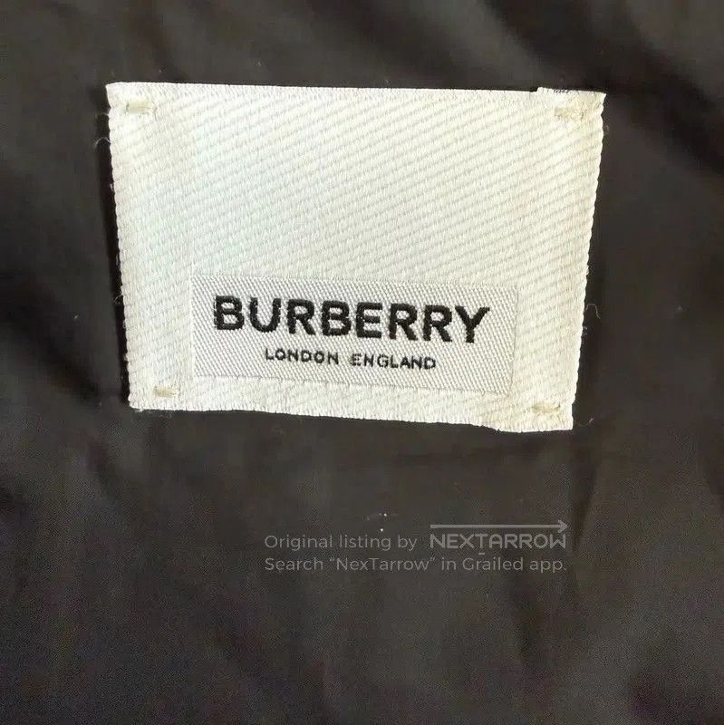 Burberry Burberry Women's Black Nylon Puffer Jacket. Size L / US 10 / IT 46 - 3 Thumbnail