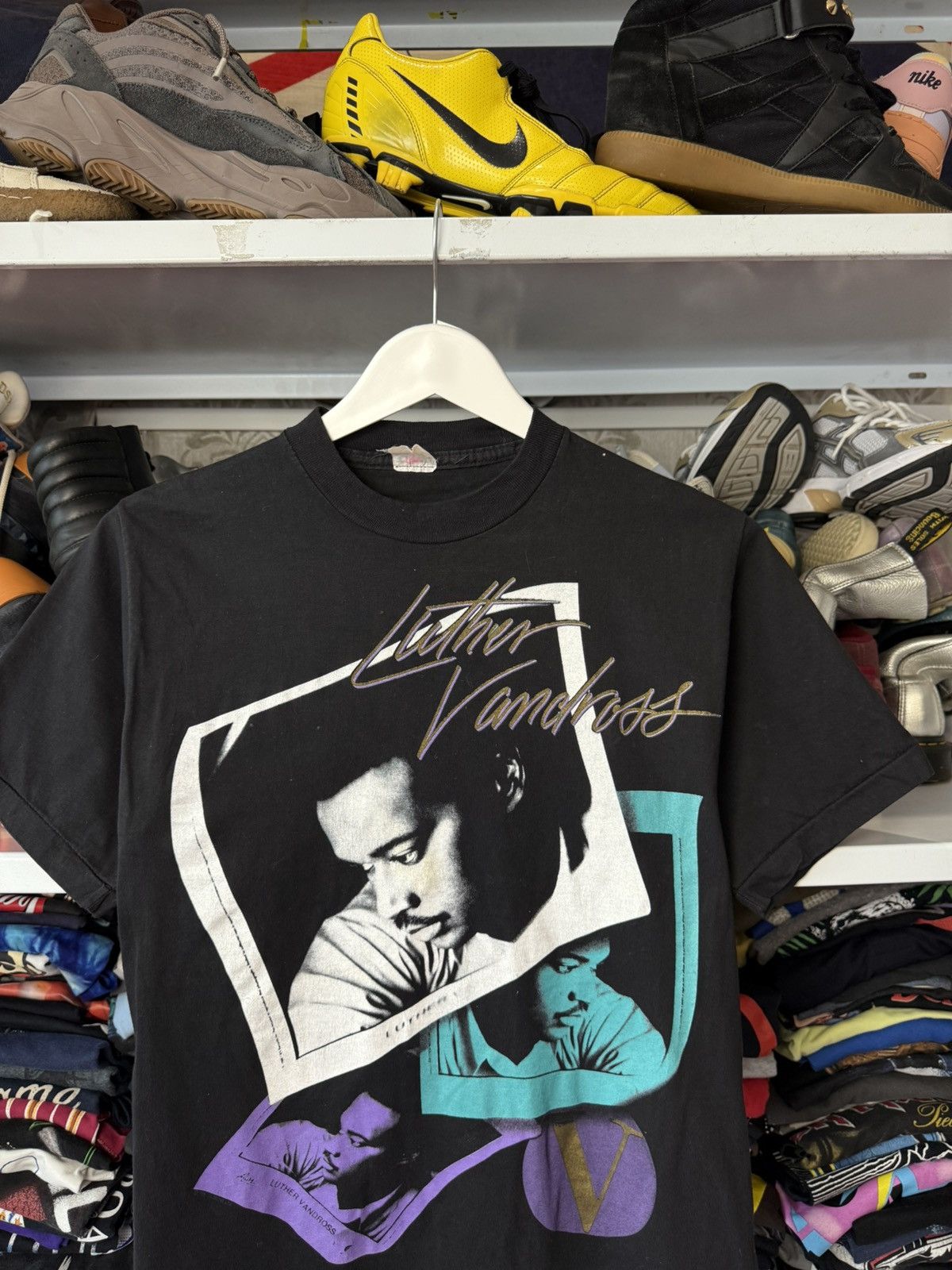 Band Tees Vintage Luther Vandross 1988 Rap T-Shirt Rare Size US M / EU 48-50 / 2 - 2 Thumbnail