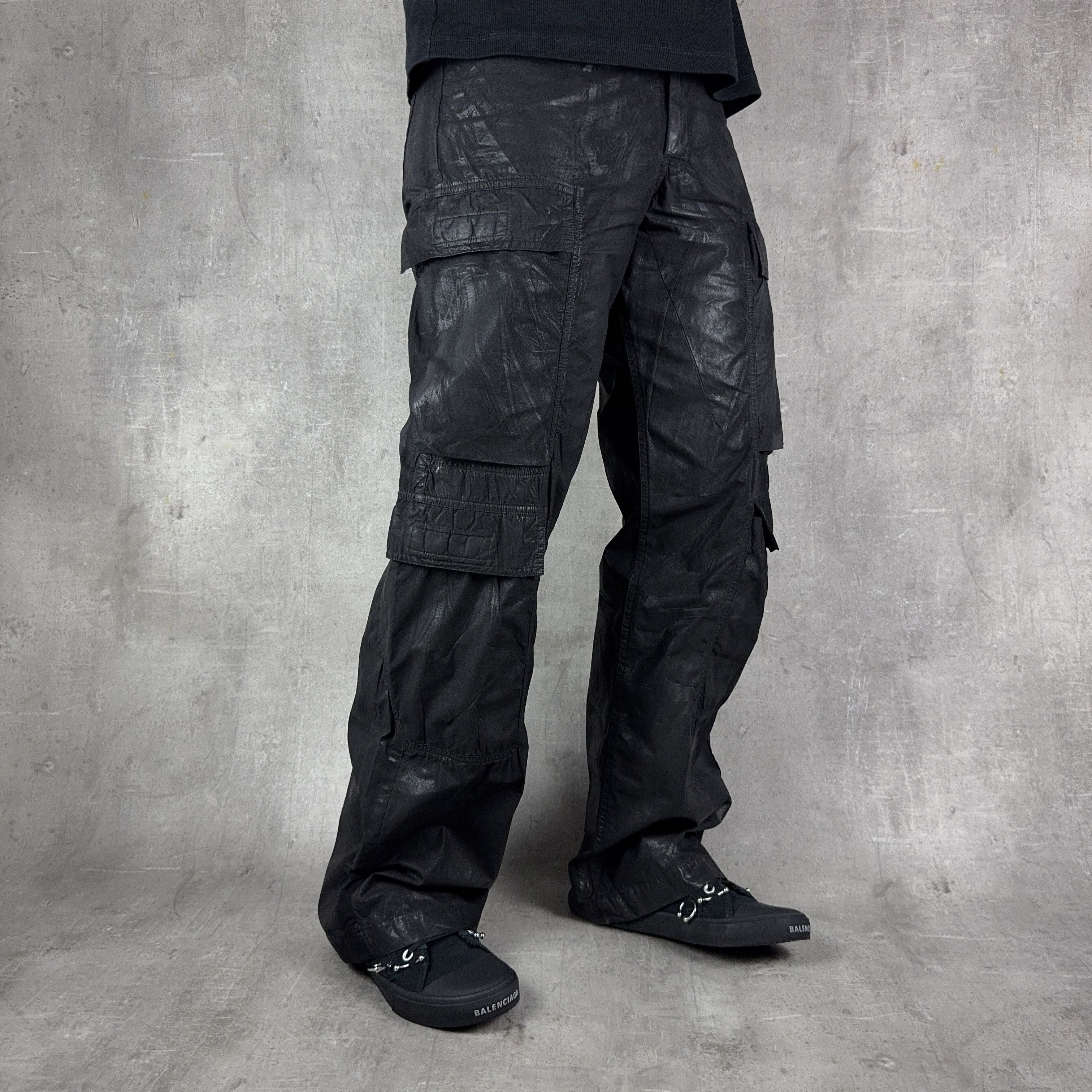 Rick Owens Drkshdw RICK OWENS DRKSHDW Double Cargo Jeans in Dark Dust Size US 26 / EU 42 - 3 Thumbnail