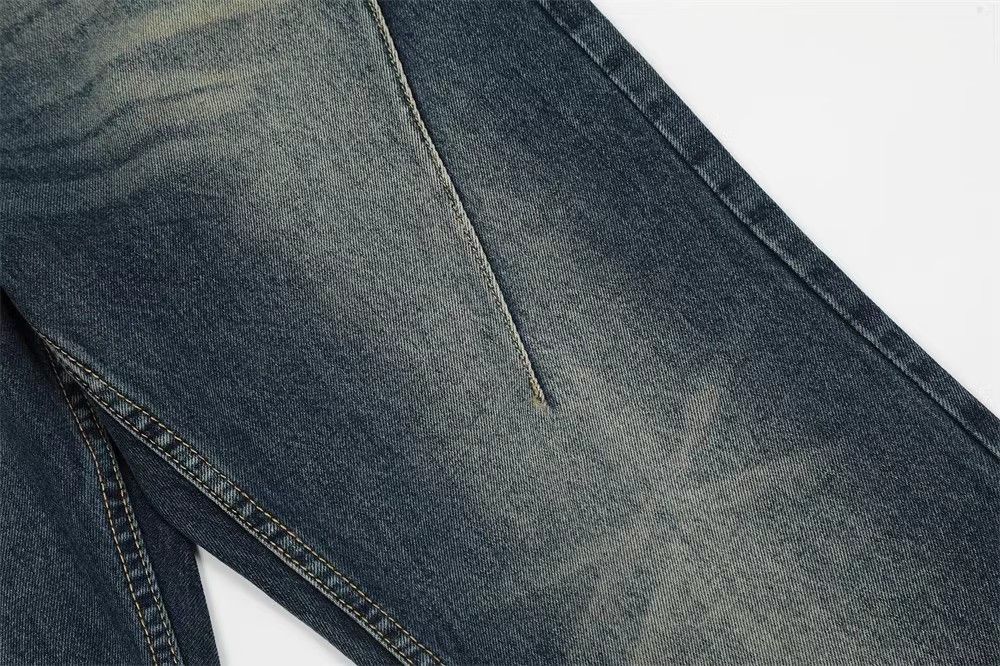Japanese Brand Heavy men's street washed loose flared jeans y2k Size US 32 / EU 48 - 6 Thumbnail