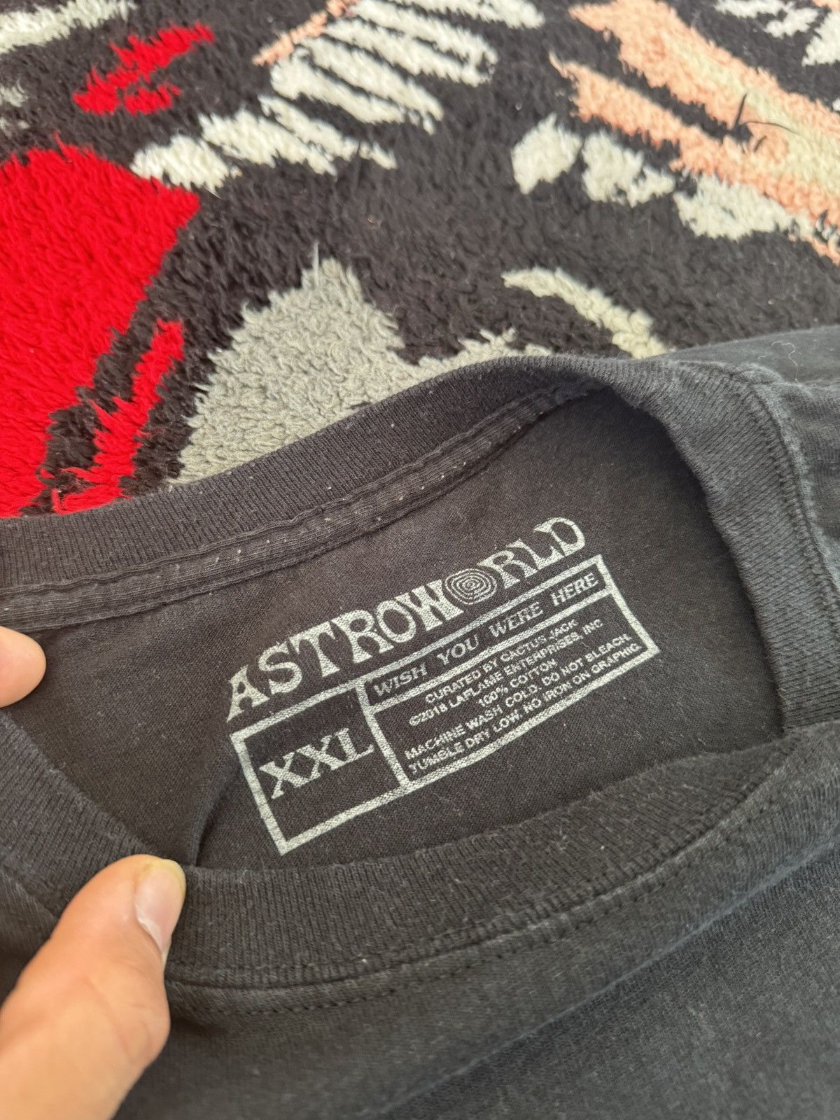 Travis Scott Travis Scott Astro World Tour Merch 2018 Size US XXL / EU 58 / 5 - 4 Thumbnail