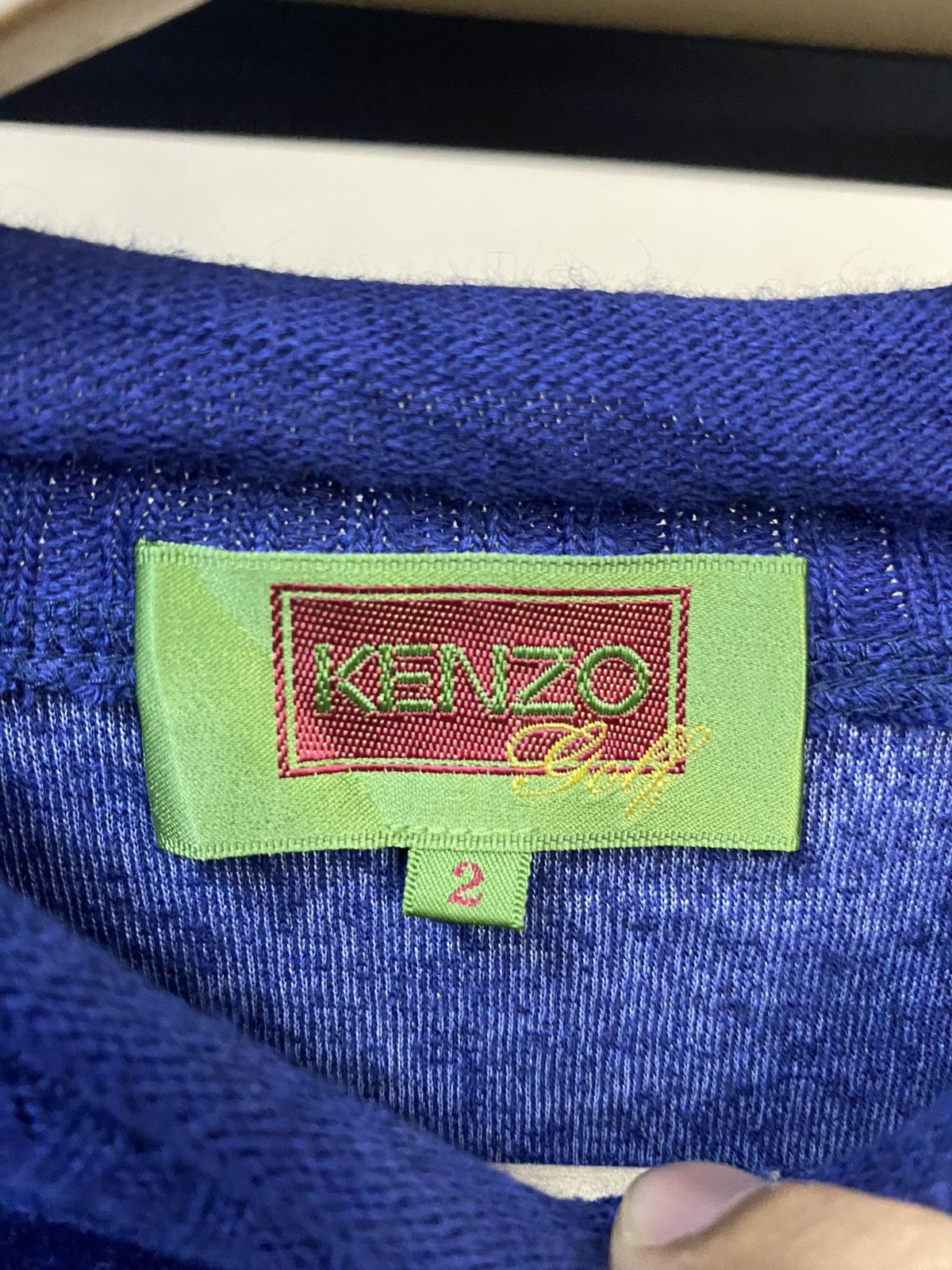 Kenzo Vintage Kenzo Velvet Sweatshirt Size US M / EU 48-50 / 2 - 7 Thumbnail