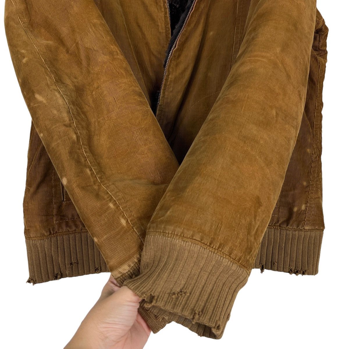 Japanese Brand 🔥 INCERTUS CORDUROY FAUX FUR LINING BOMBER JACKET Size US M / EU 48-50 / 2 - 13 Thumbnail