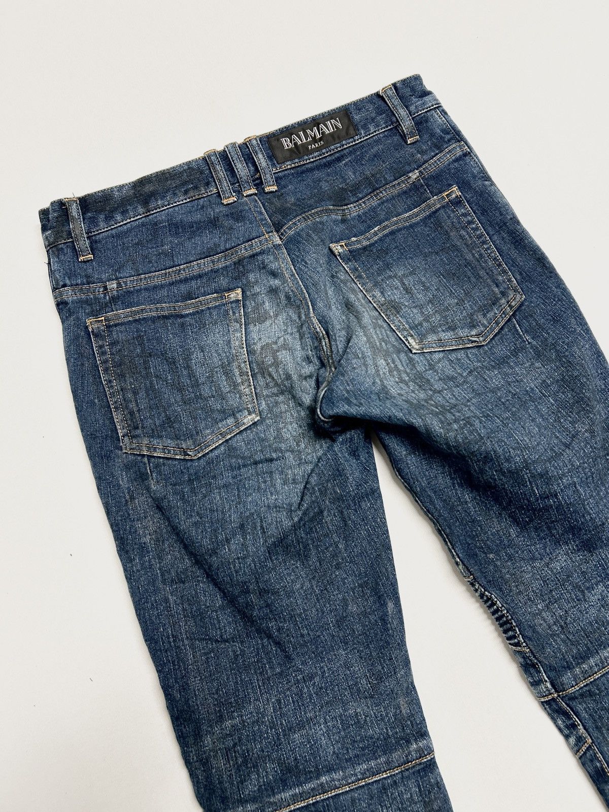 Balmain FW2017 Biker Denim Size US 31 - 9 Thumbnail