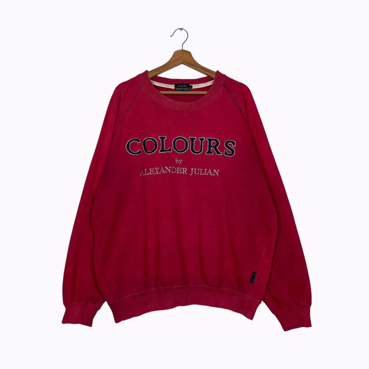 Alexander Julian Colours By Alexander Julian Crewneck Sweatshirt Size US XL / EU 56 / 4 - 1 Thumbnail