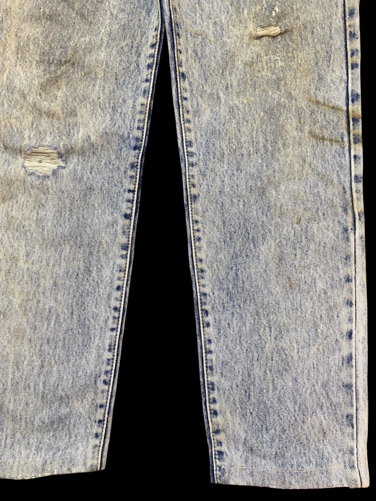 Edwin Vintage Edwin International Basic Acid Wash Distressed Jeans Size US 29 - 10 Thumbnail