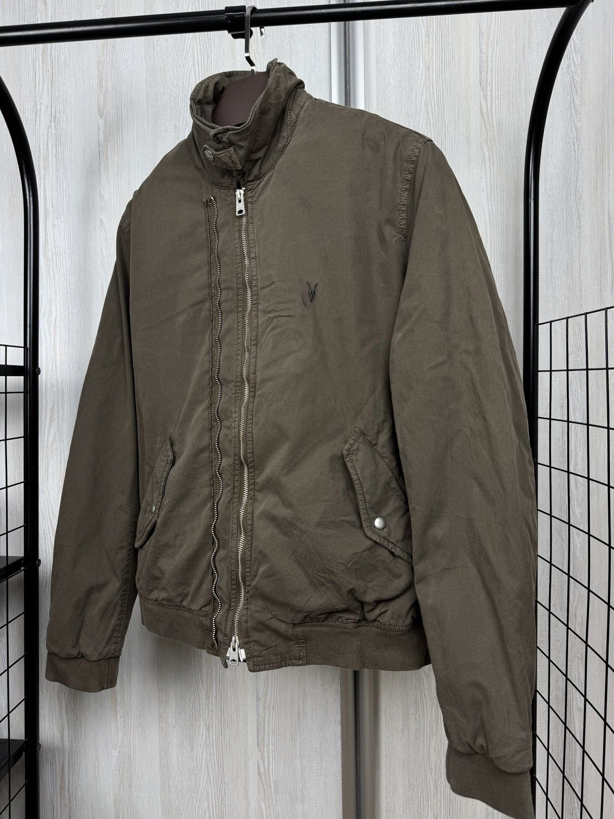 Allsaints AllSaints Men's Nicks Bomber Biker jacket Size US M / EU 48-50 / 2 - 8 Thumbnail