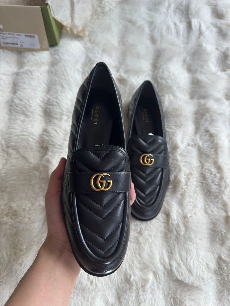 Gucci Guicci Lefuxie leather shoes Size US 8.5 / EU 41-42 - 4 Thumbnail