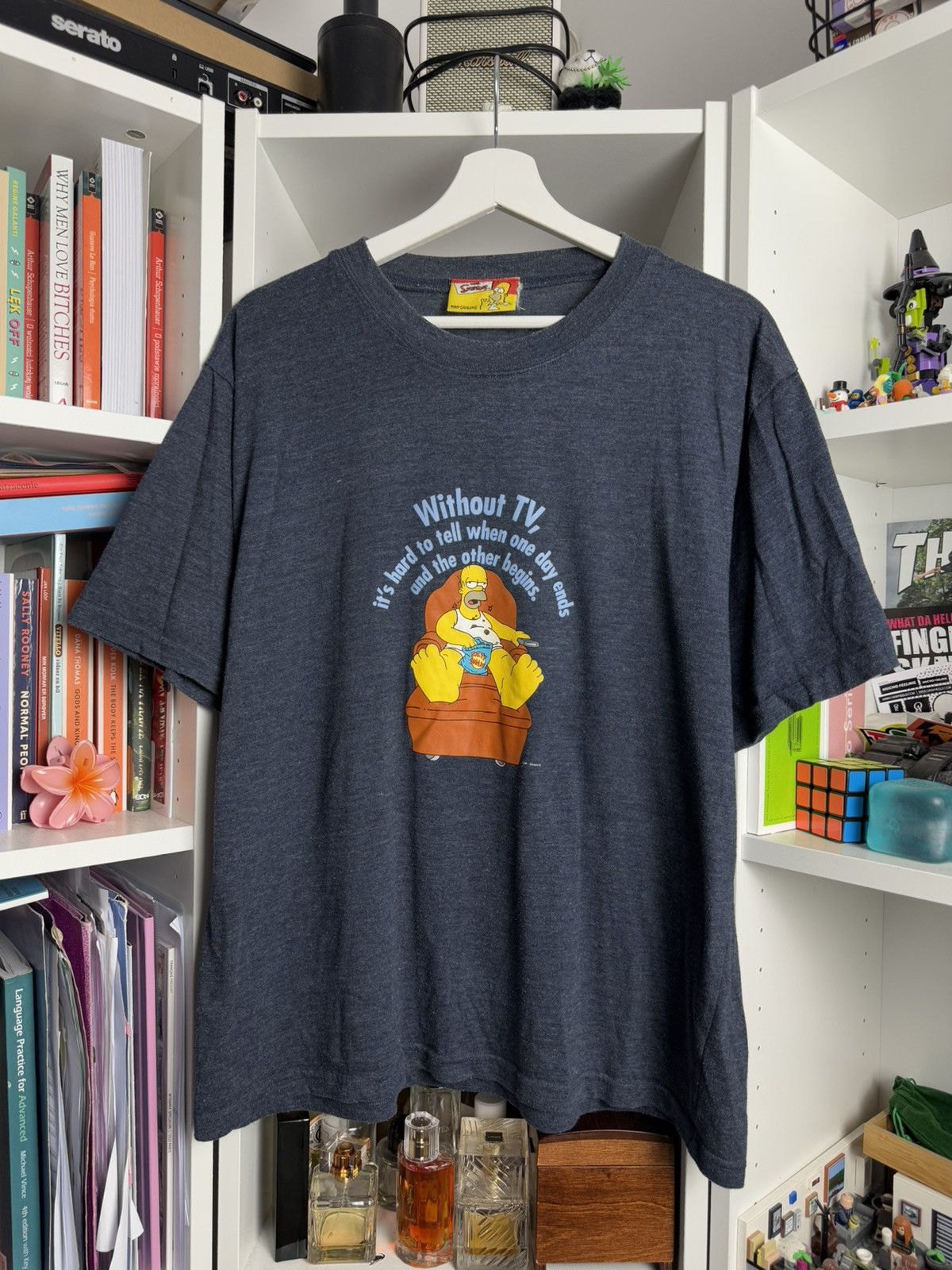 The Simpsons × Vintage Vintage y2k The Simpsons 2003 promo tv movie t-shirt tee L Size US L / EU 52-54 / 3 - 1 Thumbnail