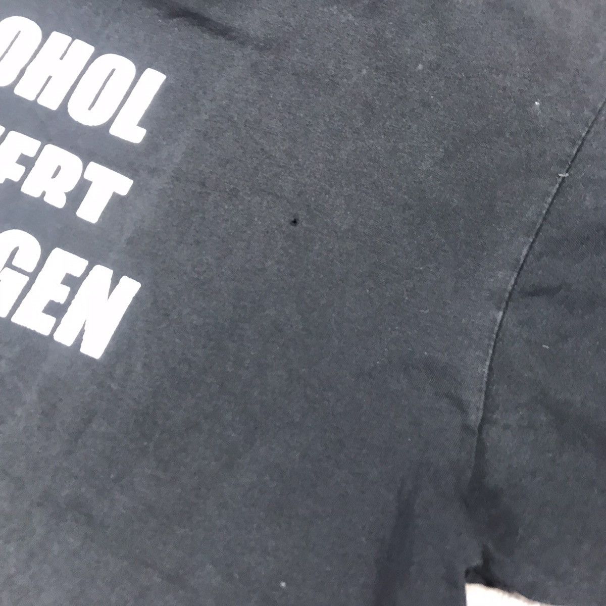 Vintage Vintage Y2K Graphic Tee Alcohol Slogan Funny Streetwear L Size US L / EU 52-54 / 3 - 3 Thumbnail