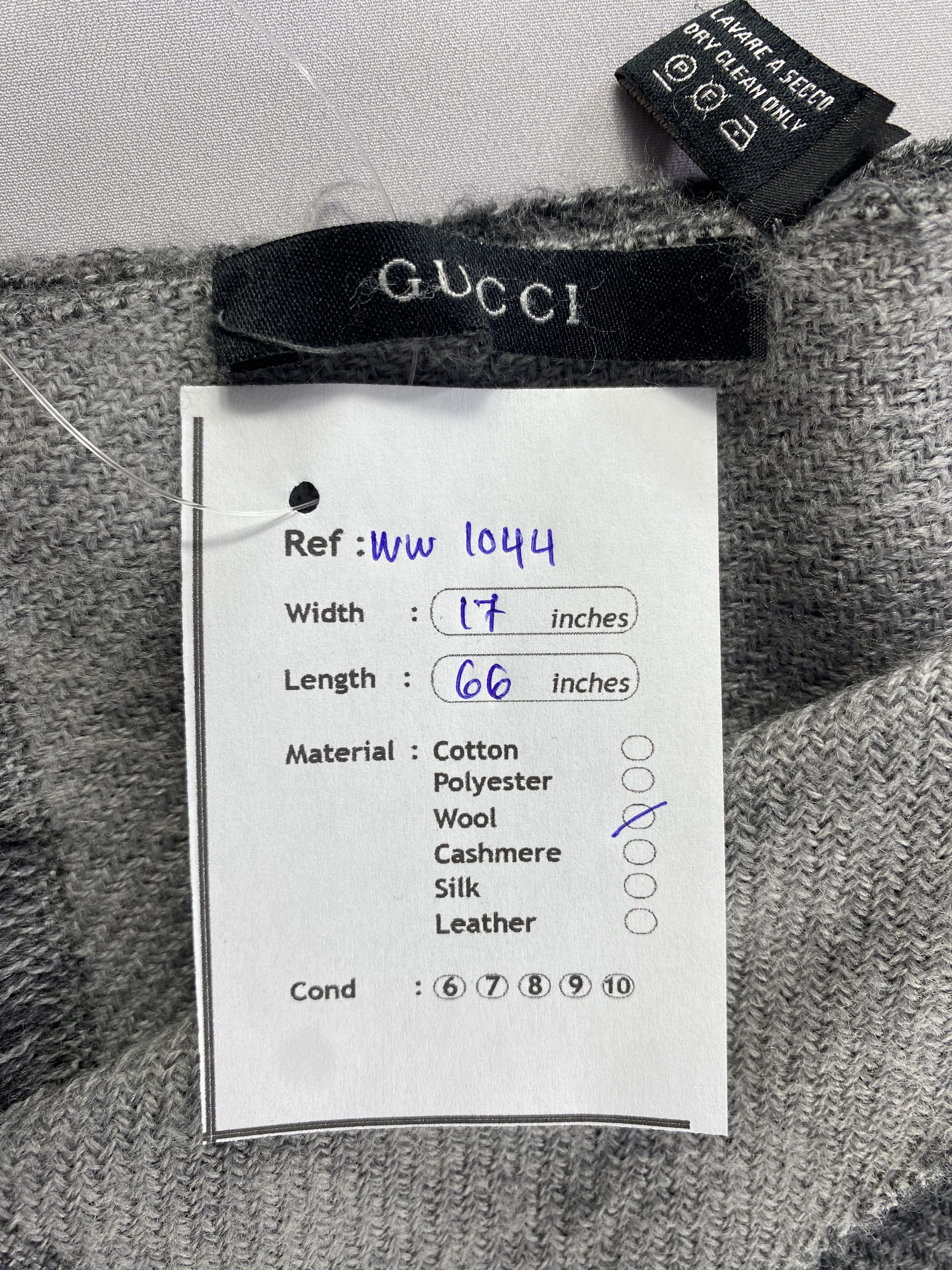 Gucci × Vintage Gucci Scarf / Muffler / Neckwear Size ONE SIZE - 8 Thumbnail