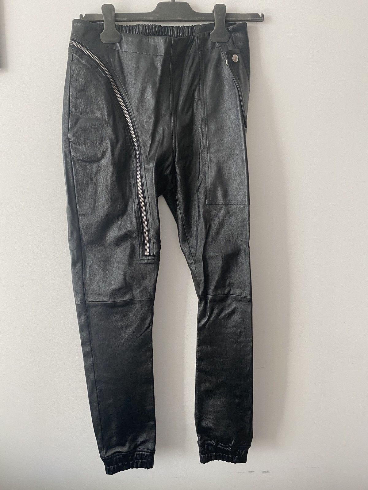 Rick Owens AW19 Aircut Leather Pants Size US 28 / EU 44 - 1 Thumbnail