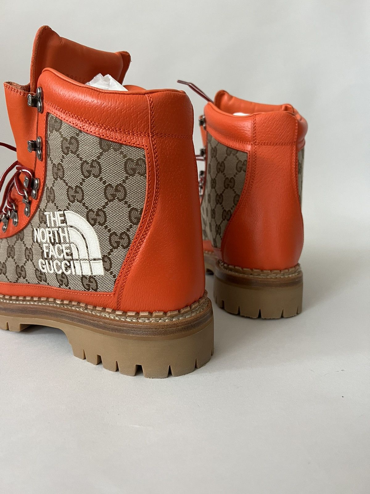 Gucci × The North Face The North Face x Gucci Monogram Leather Canvas Boots Size US 9.5 / EU 42-43 - 5 Thumbnail