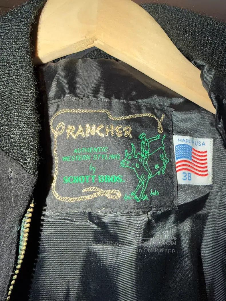 Schott Schott Cowhide Indian Navajo style leather jacket Size US M / EU 48-50 / 2 - 2 Thumbnail