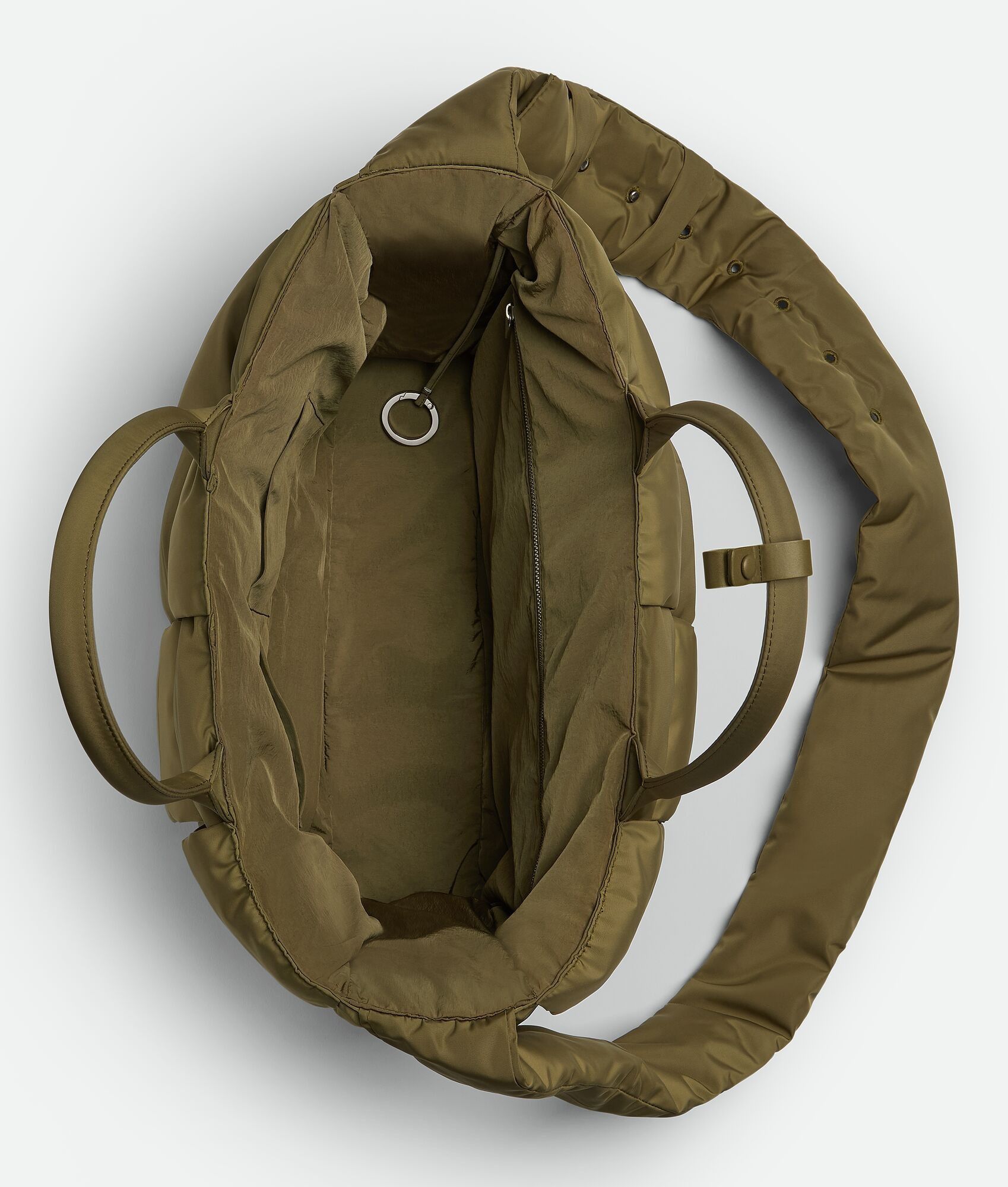 Bottega Veneta o1lf3ng10525 Size: OS / Large Arco Padded Tote Bag in Mud Size ONE SIZE - 3 Thumbnail