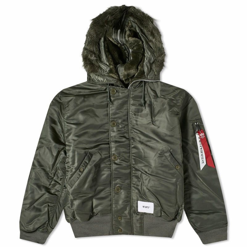 Alpha Industries Alpha Industries x Wtaps N-3B Parka Jacket in Olive Drab Size US M / EU 48-50 / 2 - 1 Thumbnail