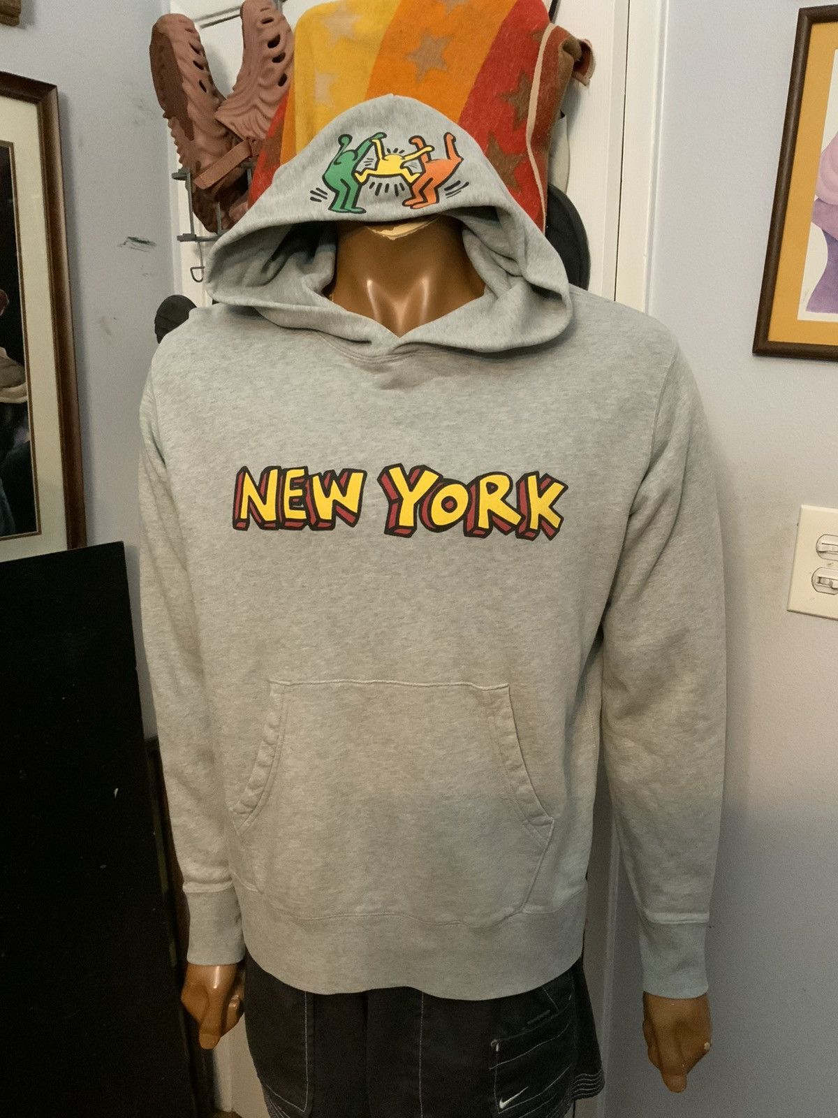 Keith Haring × Uniqlo Sprz NY X Keith Haring New York Pop Art Best Buddies Hoodie Size US M / EU 48-50 / 2 - 7 Thumbnail
