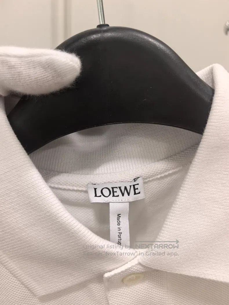 Loewe Loewe White Polo Shirt Size US S / EU 44-46 / 1 - 3 Thumbnail