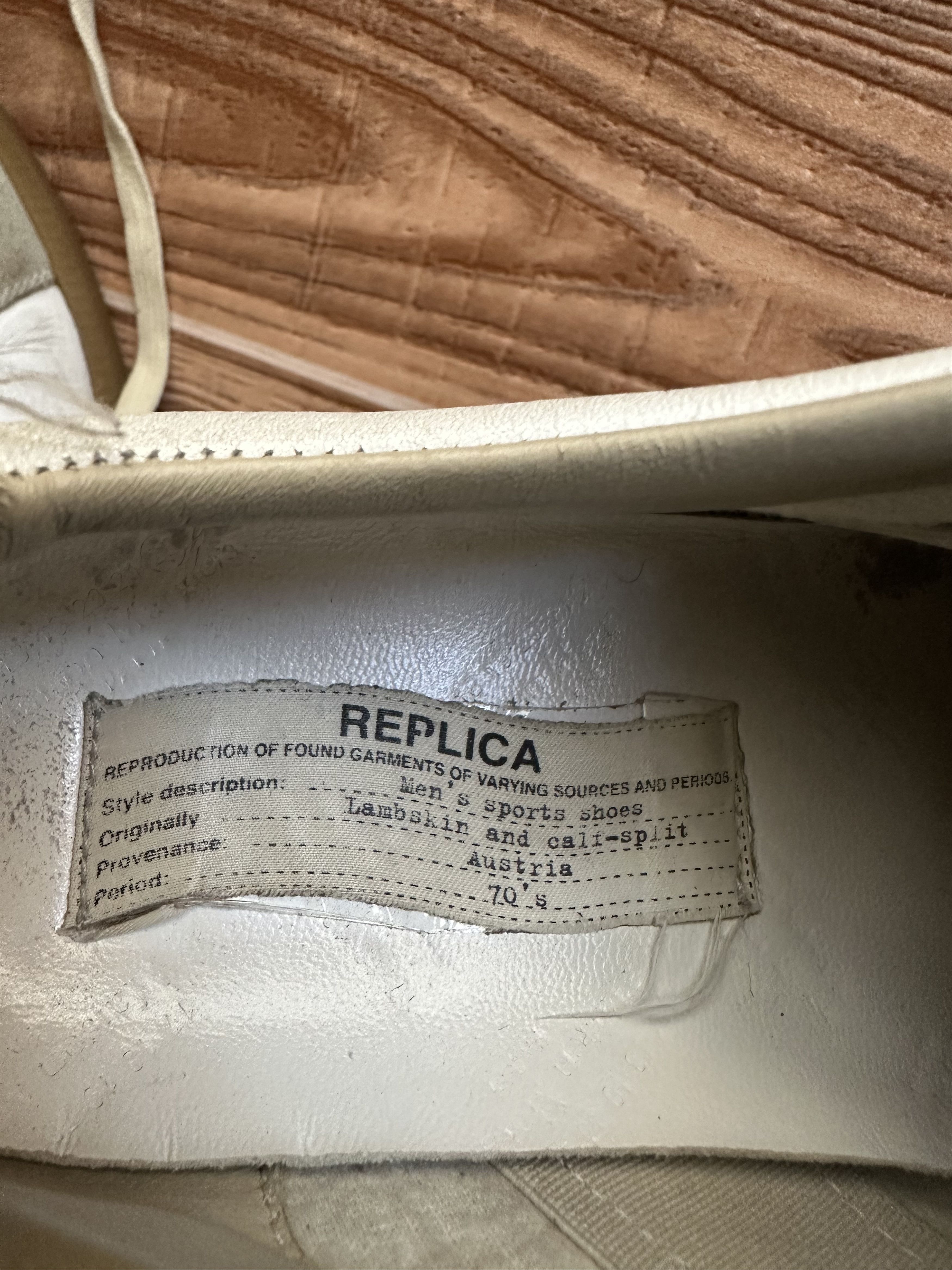 Maison Margiela Maison Margiela 'Replica' Sneakers GAT. Size US 7.5 / IT 37.5 - 12 Thumbnail