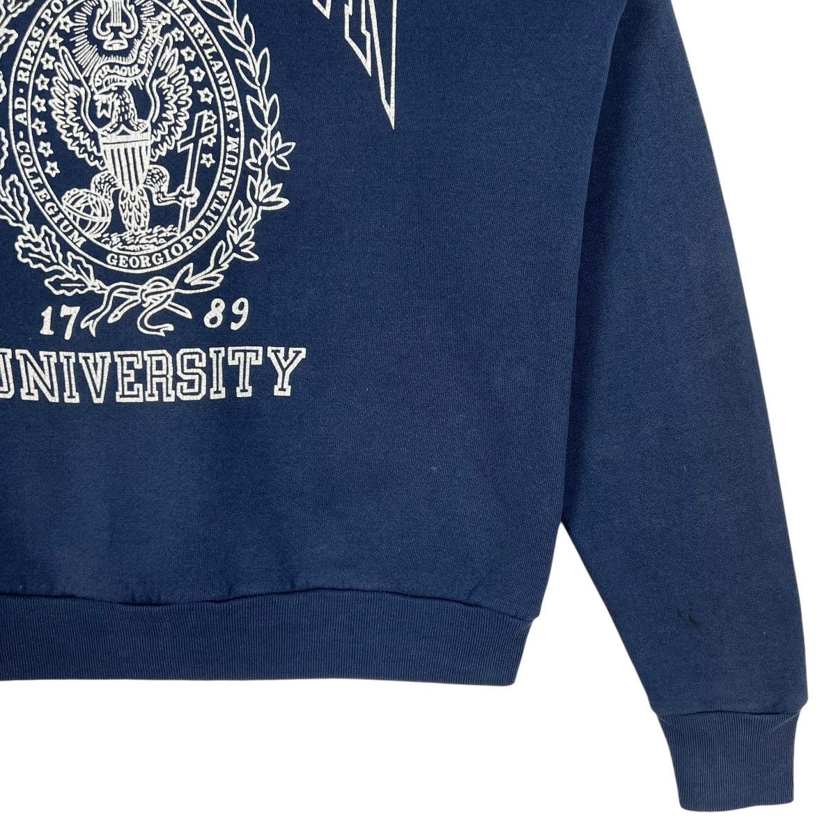 Vintage 80s Vintage Georgetown University Sweatshirt Size US L / EU 52-54 / 3 - 6 Thumbnail