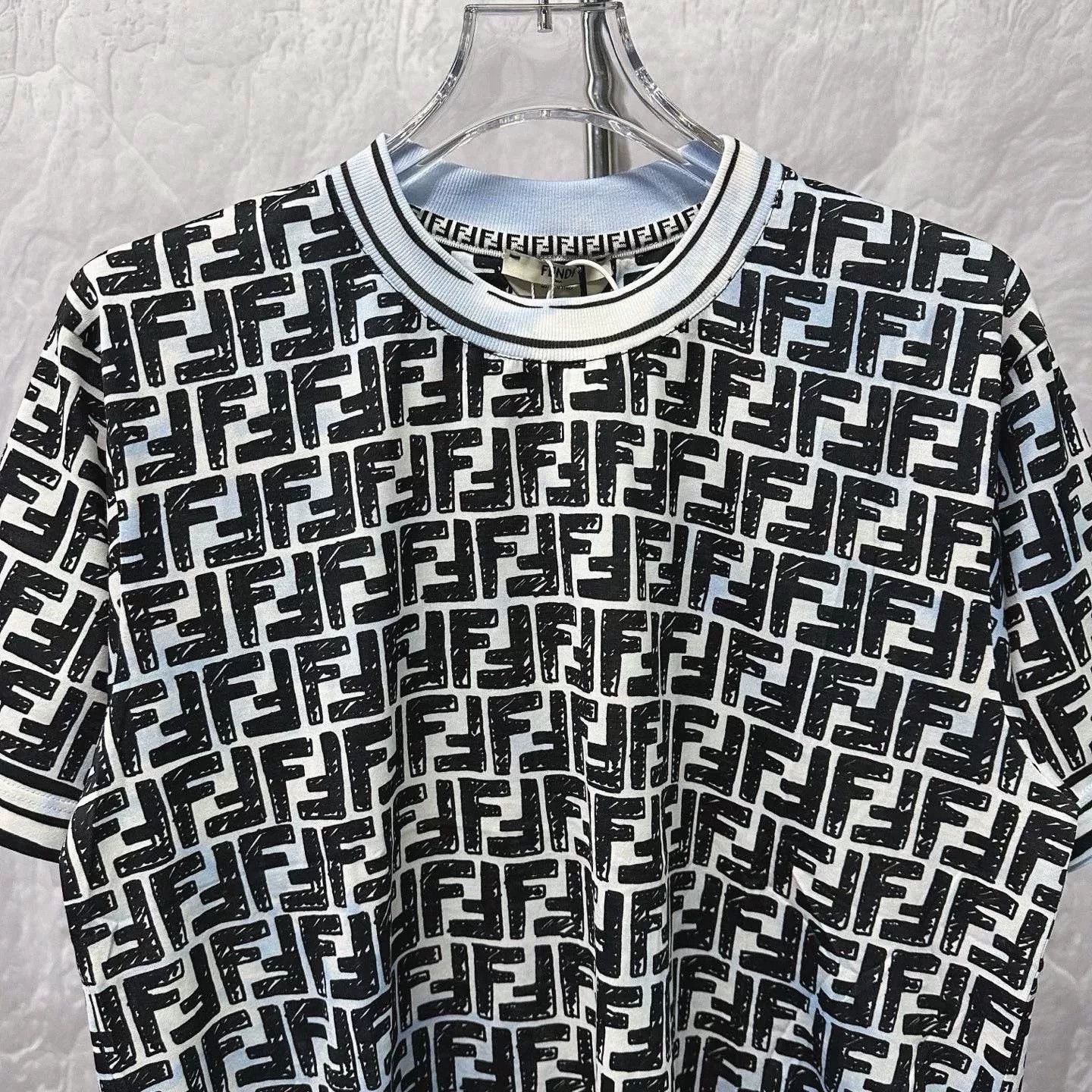 Fendi Fendi Tie-Dye FF Print Short-Sleeve Size US M / EU 48-50 / 2 - 3 Thumbnail