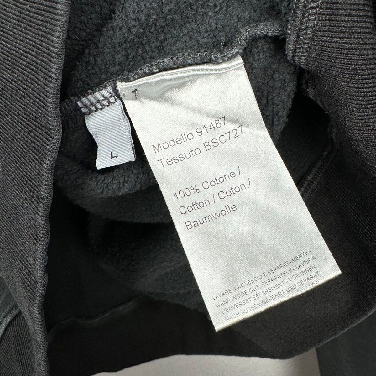 Boglioli BOGLIOLI SWEATSHIRT FLEECE CREW NECK PULLOVER Size US L / EU 52-54 / 3 - 4 Thumbnail
