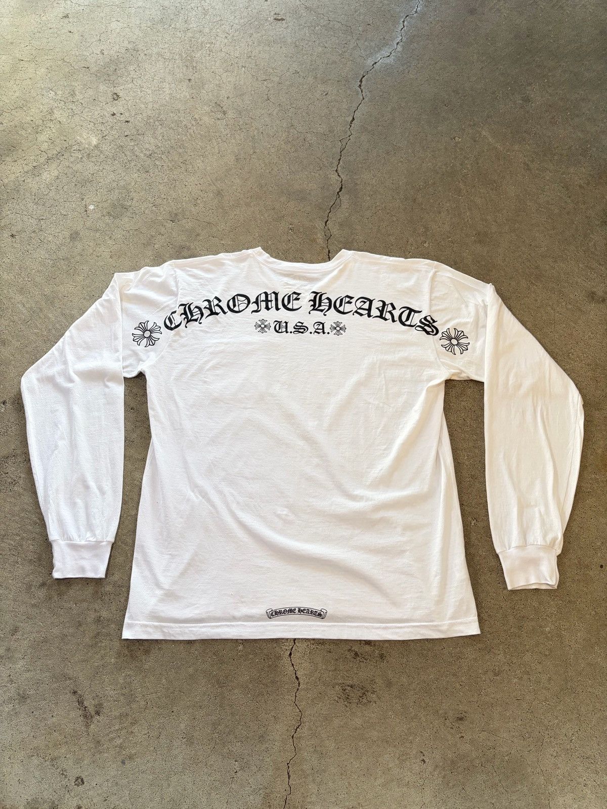 Chrome Hearts Chrome Hearts Long Sleeve Shirt Size US XL / EU 56 / 4 - 1 Thumbnail