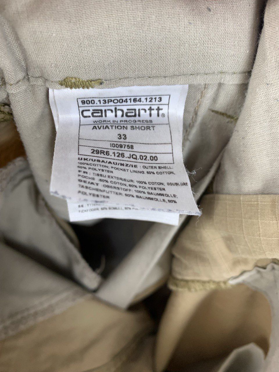 Carhartt Carhartt shorts beige 33 Size US 33 - 11 Thumbnail