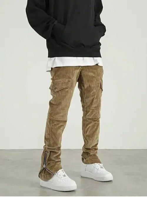 Designer × Japanese Brand × Vintage flared faded skate cargo pants Size US 32 / EU 48 - 1 Thumbnail