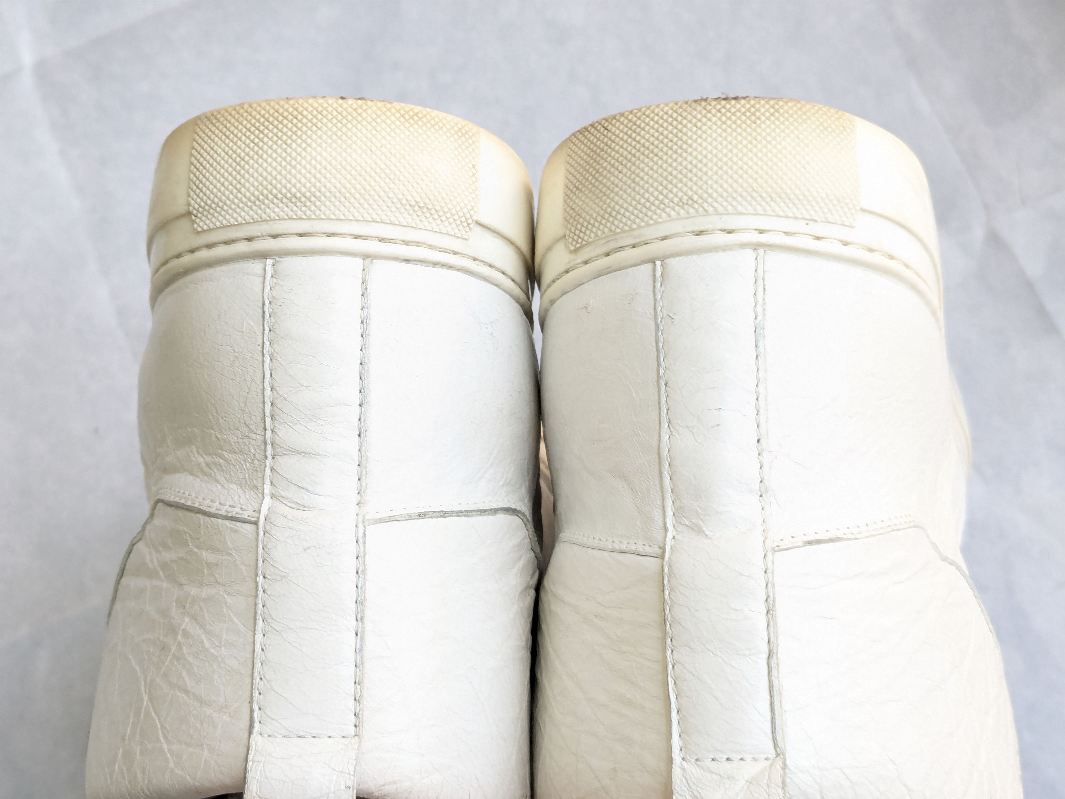 Balenciaga Balenciaga Arena Sneakers White 13 High Tops Leather Size US 13 / EU 46 - 15 Thumbnail