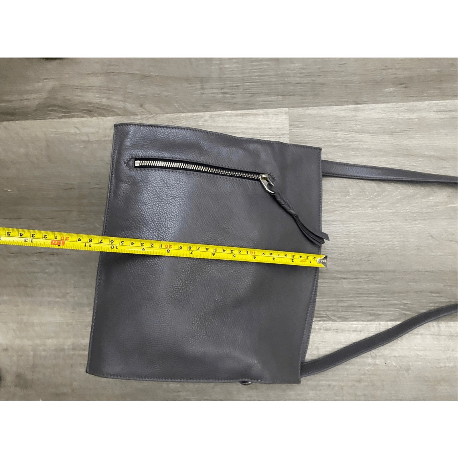 Ghurka Ghurka Original Dark Gray Square Crossbody Purse, MP $695 Size ONE SIZE - 3 Thumbnail