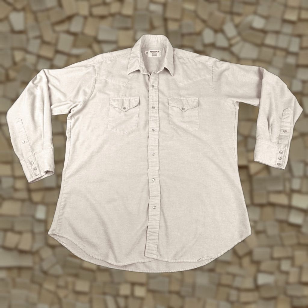 Vintage VINTAGE Ruddock Shirts Pink Western Shirt XL Adults Long Sleeve Pearl Snap Button-Up Size US XL / EU 56 / 4 - 1 Thumbnail