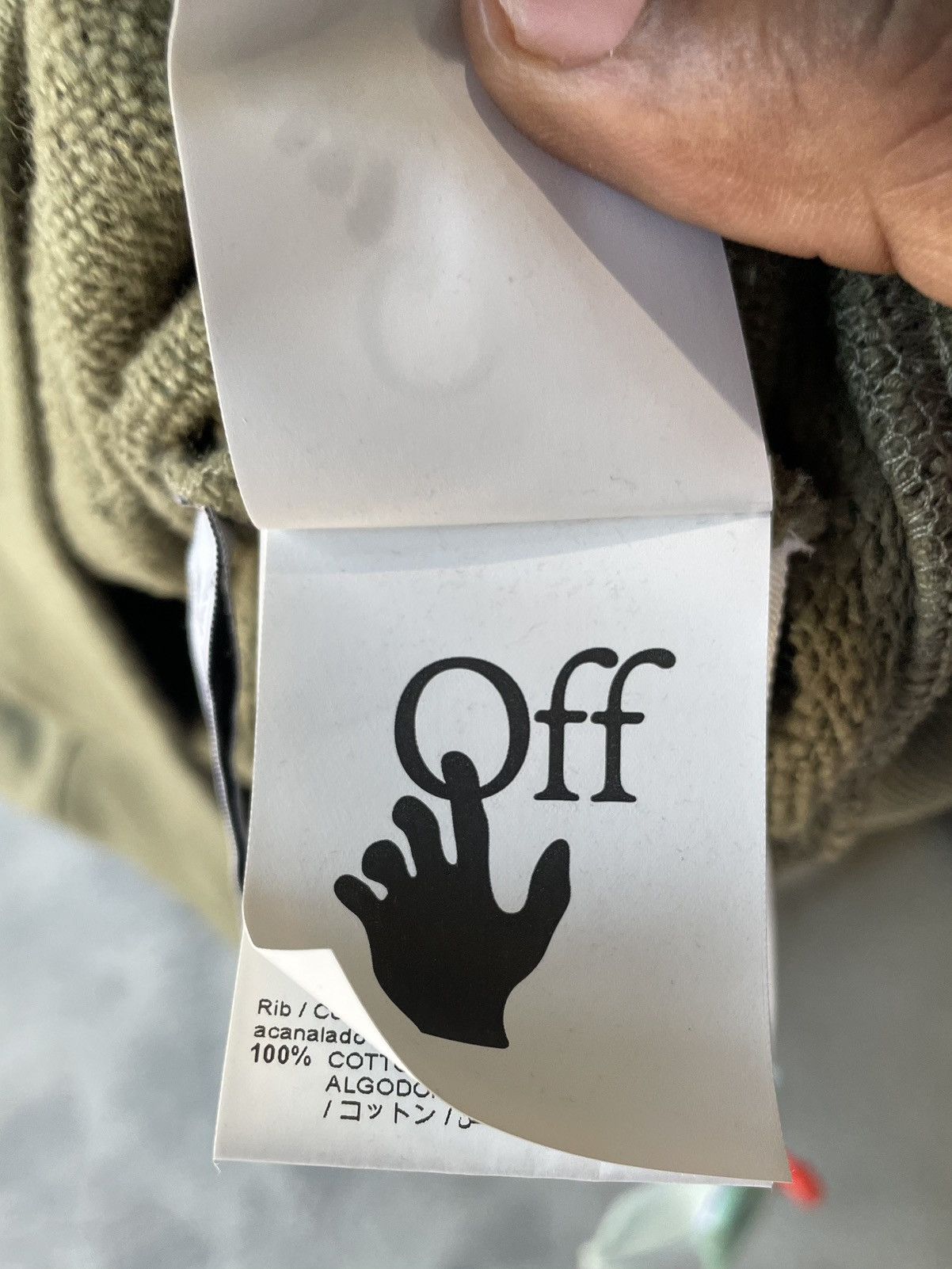 Off-White OFF-WHITE Rubber Arrows Hoodie Size US L / EU 52-54 / 3 - 7 Thumbnail