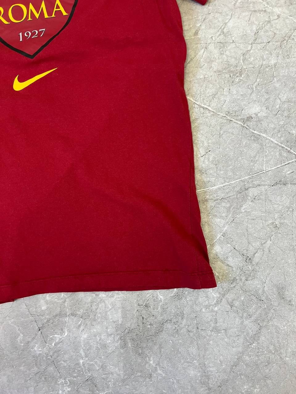 Nike AS Roma 2020/2021 Cotton Nike Maglia T shirt Football Red M Size US M / EU 48-50 / 2 - 8 Thumbnail
