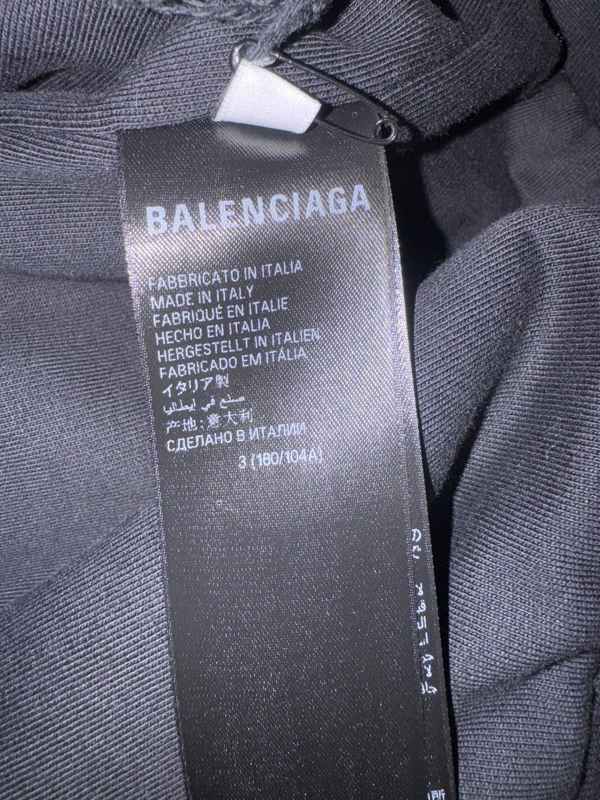 Balenciaga Balenciaga paris printed oversize Parka Size US L / EU 52-54 / 3 - 6 Thumbnail