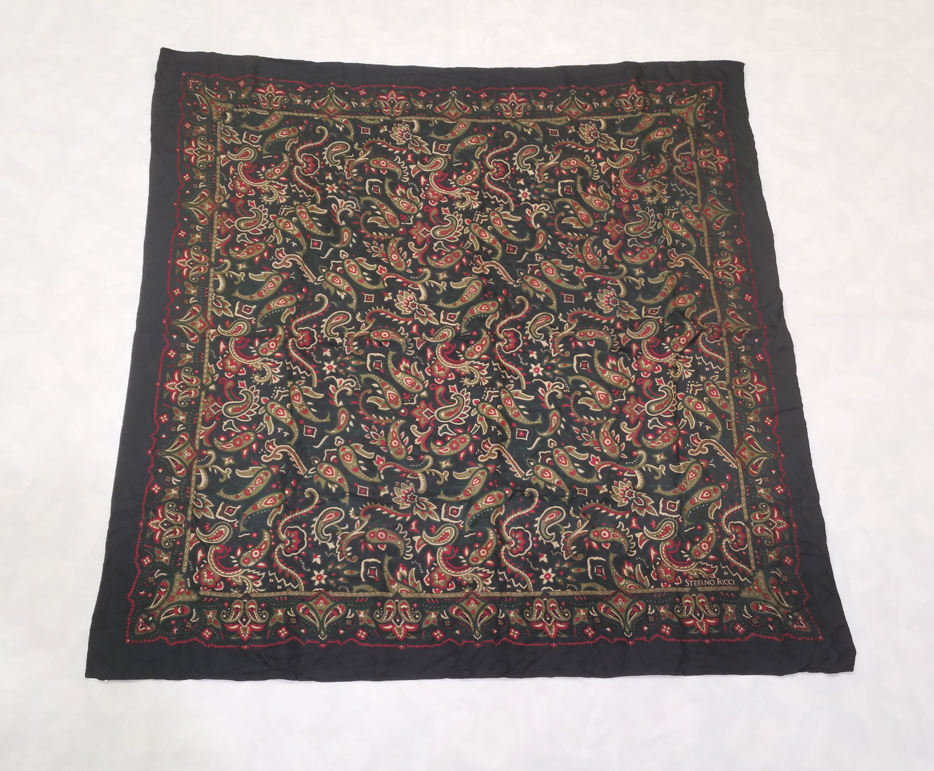Designer × Stefano Ricci Rare Stefano Ricci scarves paisley design Size ONE SIZE - 1 Thumbnail