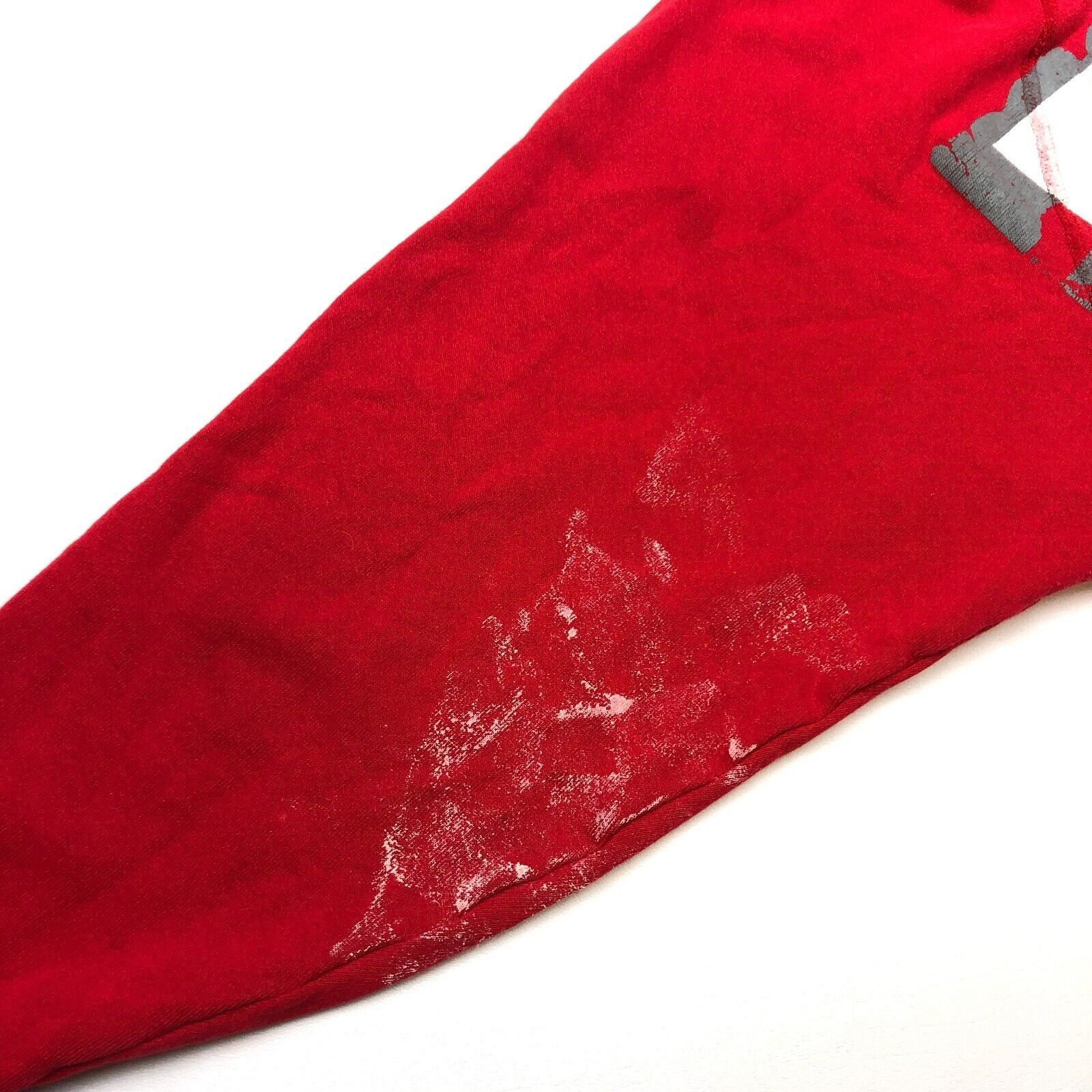 Vintage UNLV Las Vegas Rebels Stamp Logo Red Sweater Size Large L Size US L / EU 52-54 / 3 - 4 Thumbnail