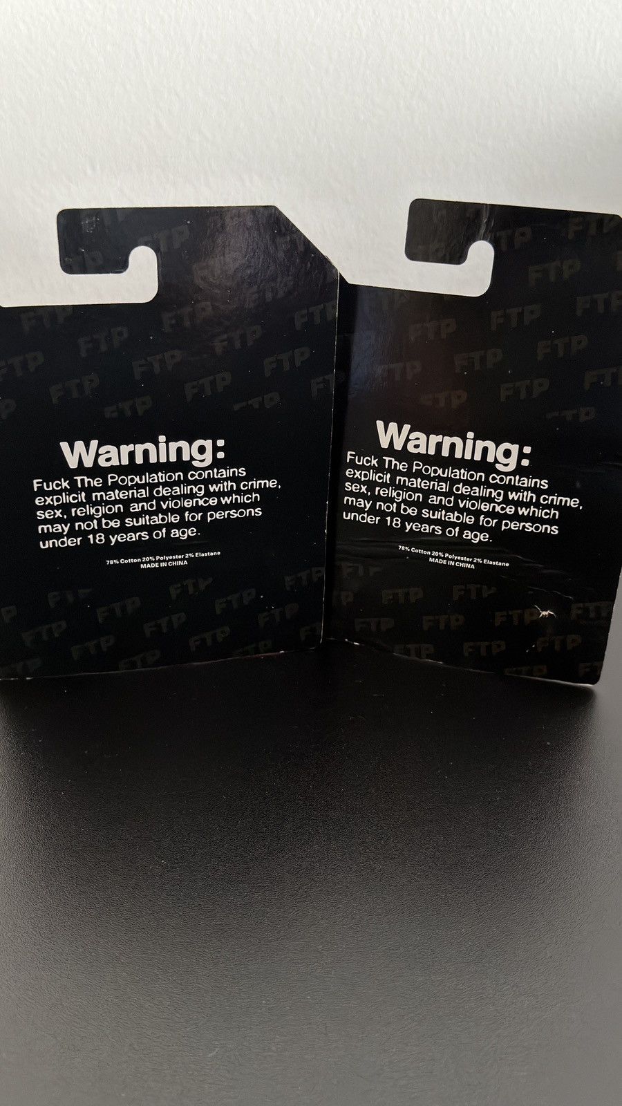 Fuck The Population FTP Toy Cars (2 Pack) Size ONE SIZE - 2 Thumbnail