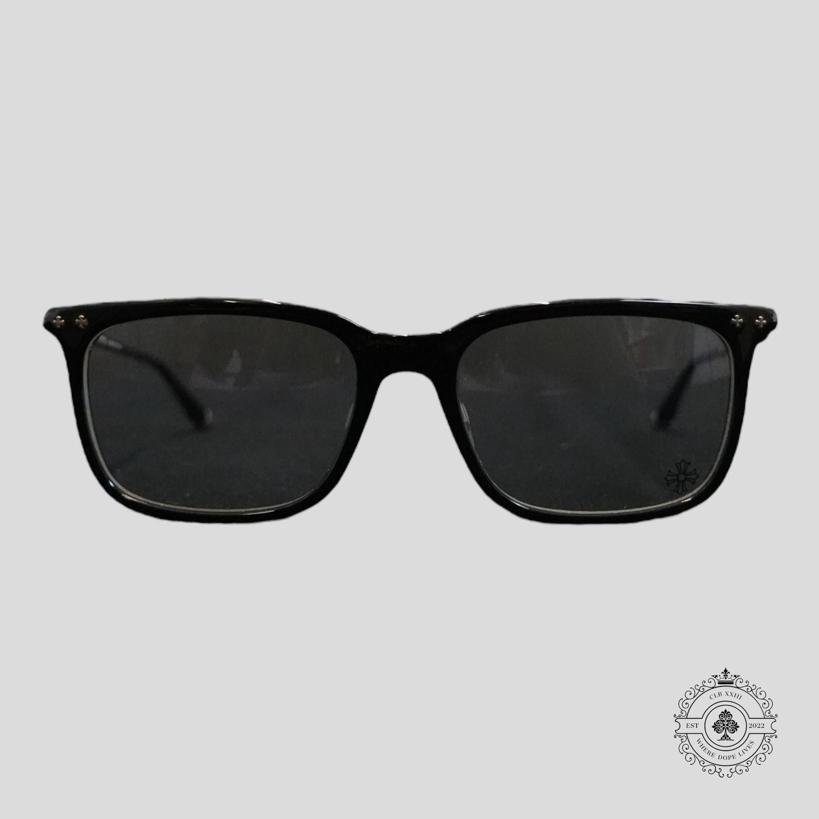 Chrome Hearts Chrome Hearts Big Ricky II-A Glasses in Black/Silver Size ONE SIZE - 2 Thumbnail