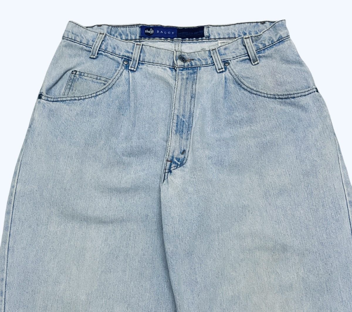 Levi's Rare Design Vintage Brand Levis SilverTab Baggy Jeans 1990s Size US 36 / EU 52 - 3 Thumbnail