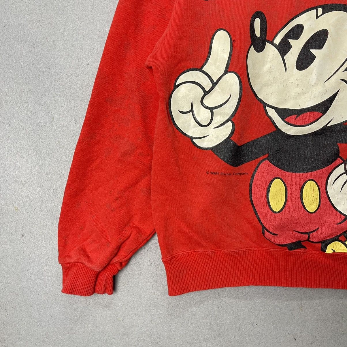 Disney Vintage Mickey & Donald Disney Sweatshirt (Double Sided) Size US M / EU 48-50 / 2 - 5 Thumbnail