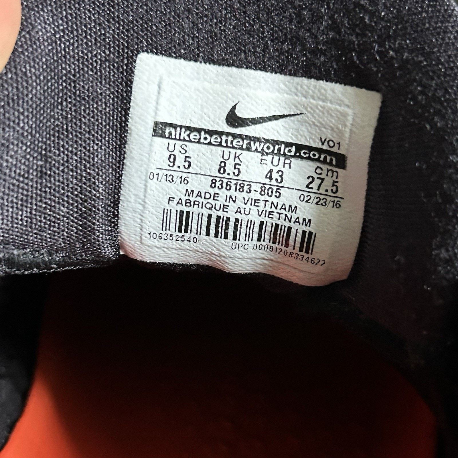 Nike Nike Kobe Bryant 11 Sunset Basketball Shoe Men's Size US 9.5 Size US 9 / EU 42 - 11 Thumbnail