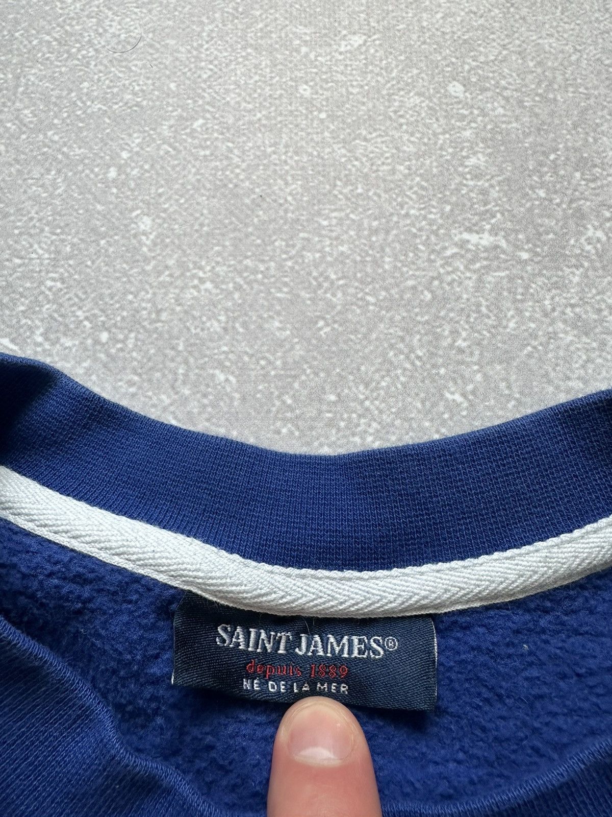 Saint James Saint James Solal Cotton Fleece Sweatshirt Gitane Size M Size US M / EU 48-50 / 2 - 4 Thumbnail