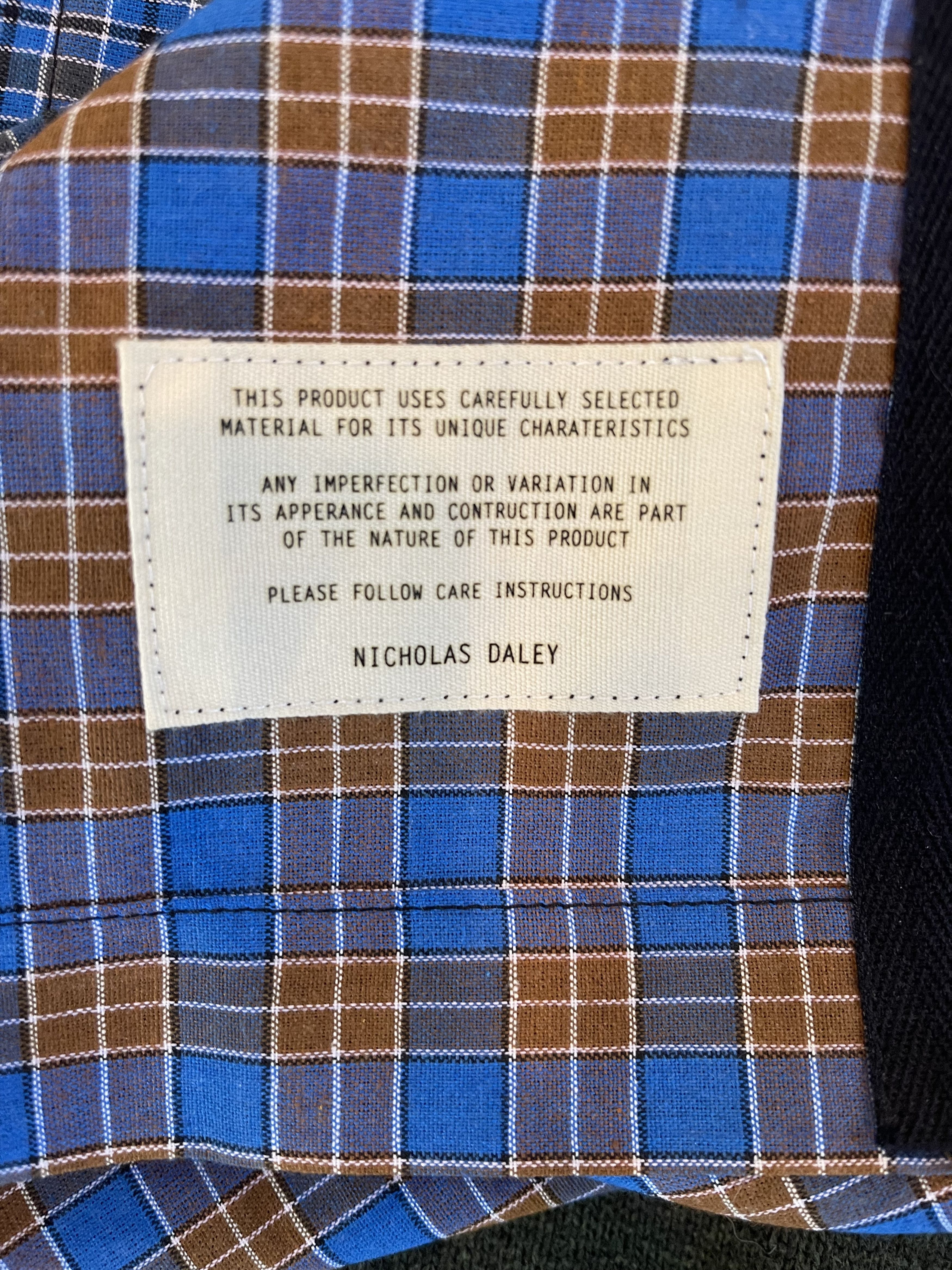 Nicholas Daley New with Tags Nicholas Daley Panel Quarter Button Down Size US XL / EU 56 / 4 - 12 Thumbnail