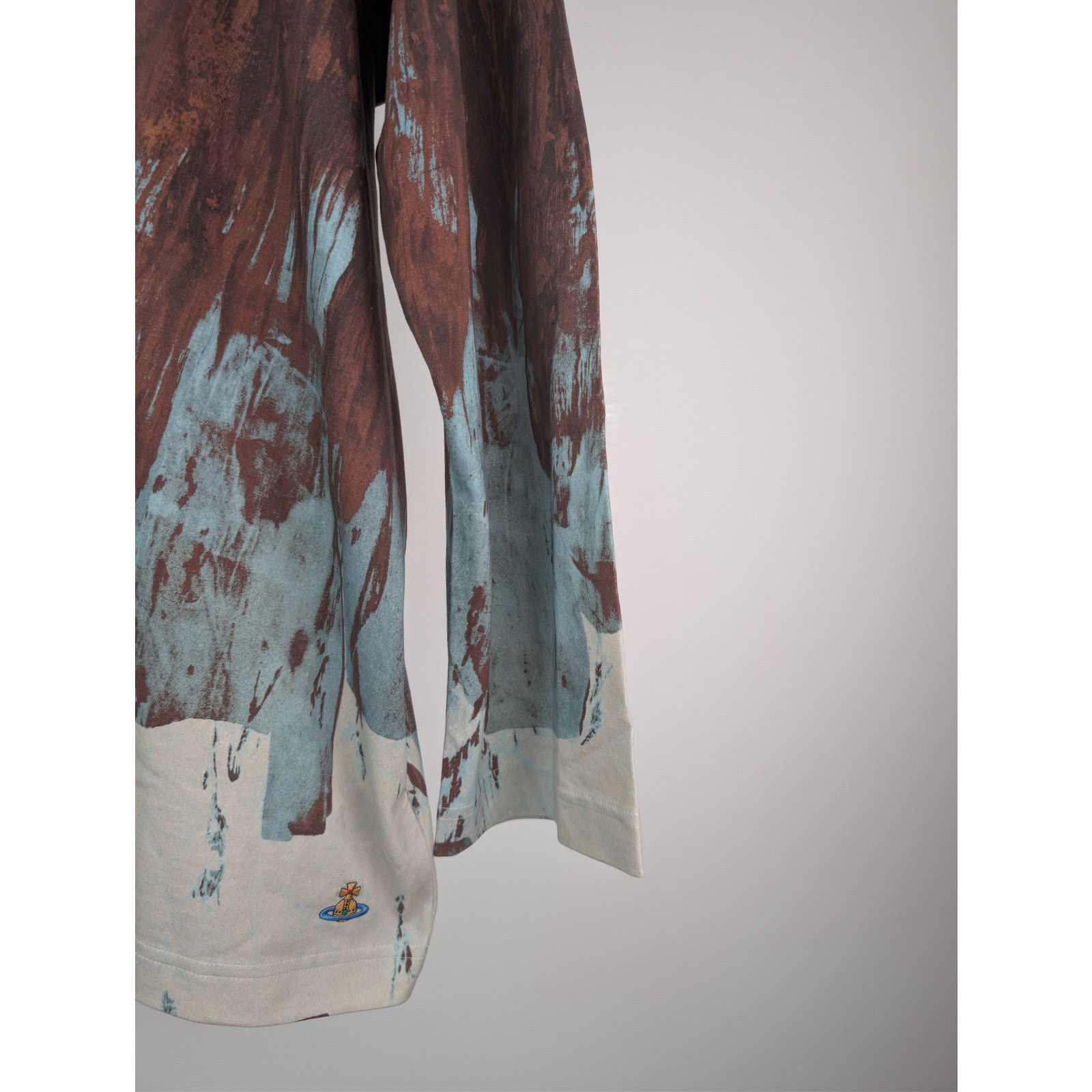 Vivienne Westwood o1rshd1 Fresh T-Shirt in Blue / Brushed Organic Jersey Size US M / EU 48-50 / 2 - 5 Thumbnail