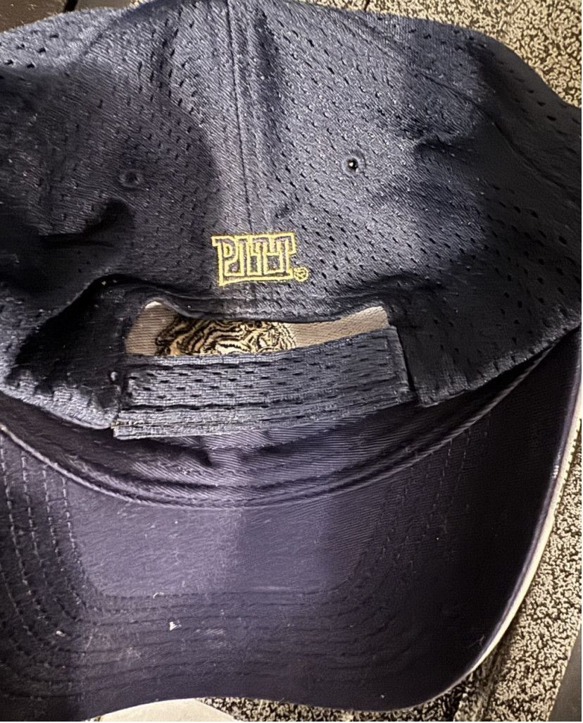 Adidas Pittsburgh Pitt Panthers Adidas Hat Adjustable OSFA Blue Size ONE SIZE - 3 Thumbnail